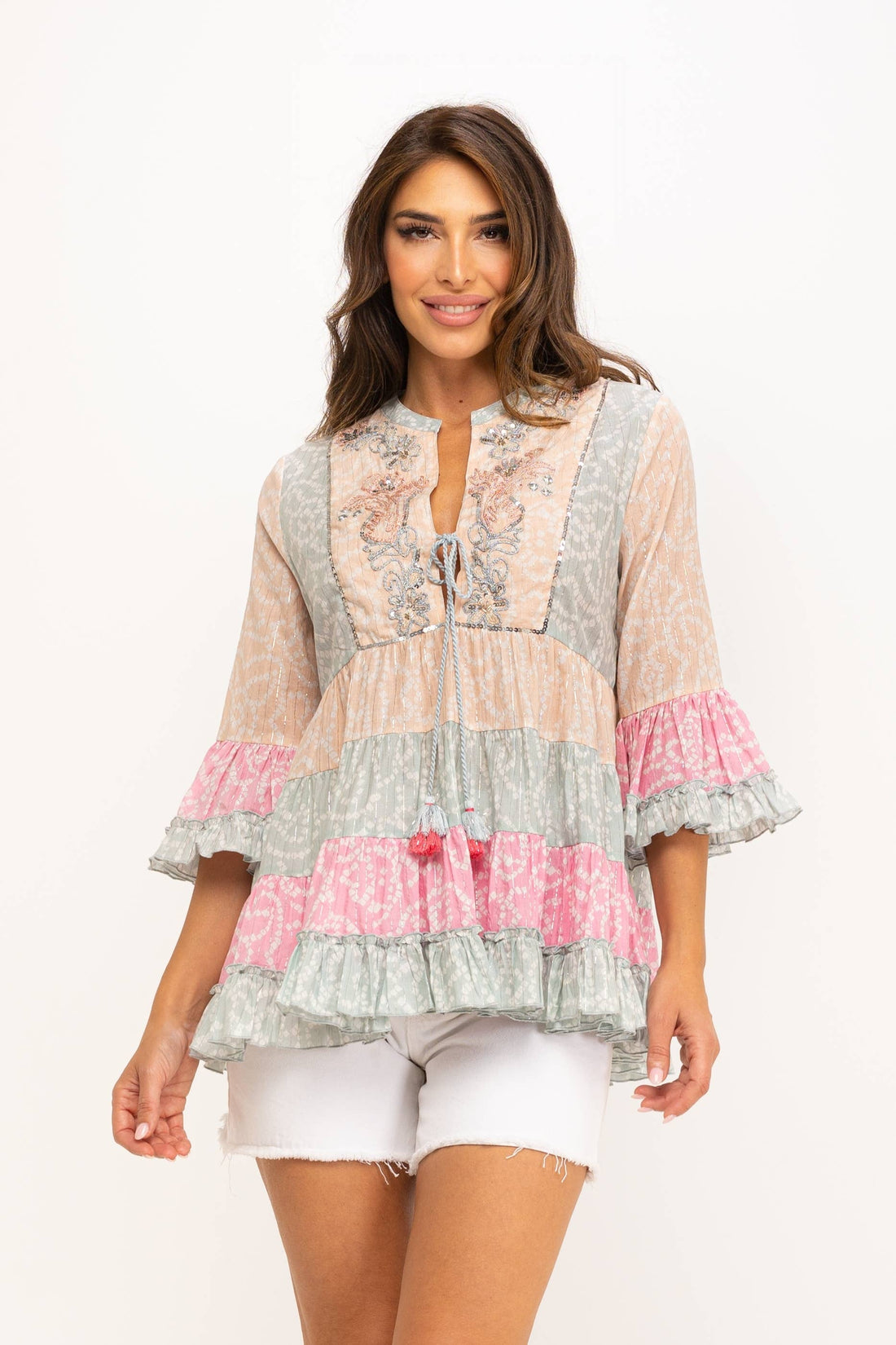 MALAGA PRINTED TUNIC PR9061TU