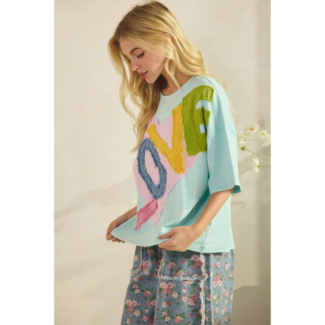 LOVE ON REPEAT TEE