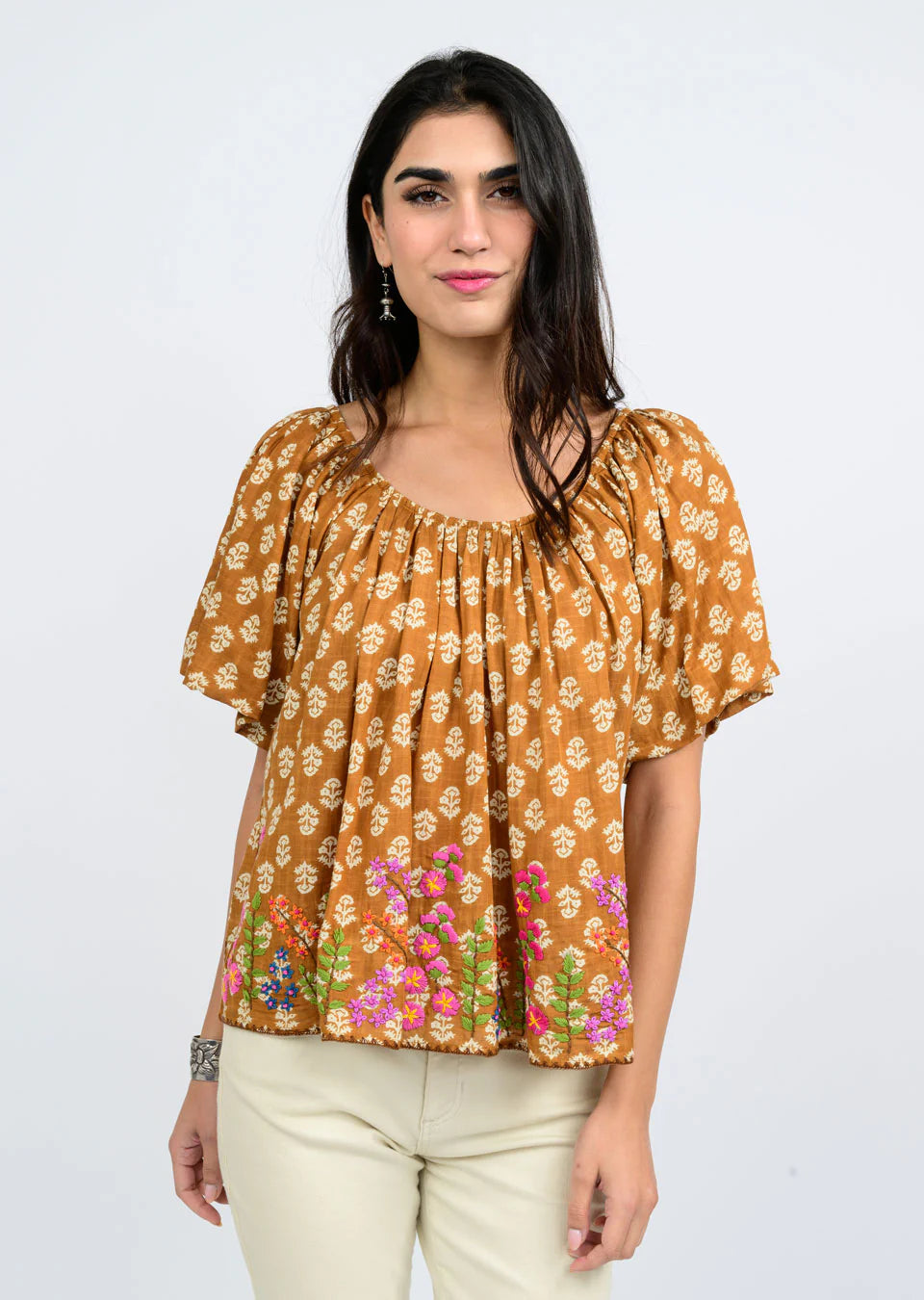 Garden of Flowers Top