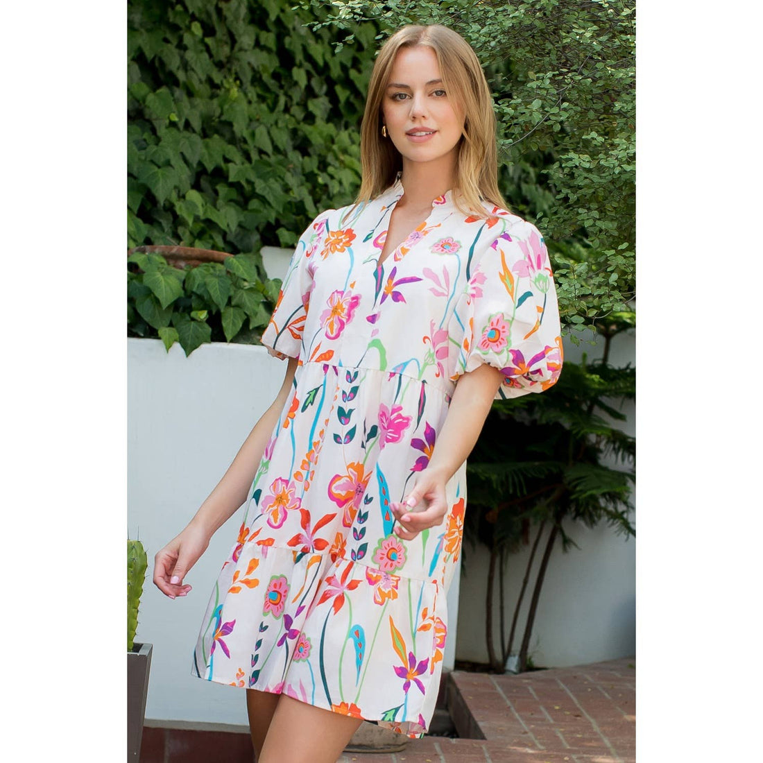 Wildflower Whisper Tiered Dress