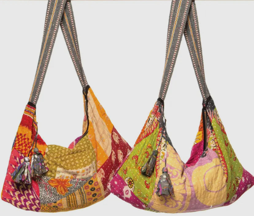 Kantha Boho Bag